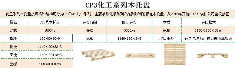 CP 3木托盘